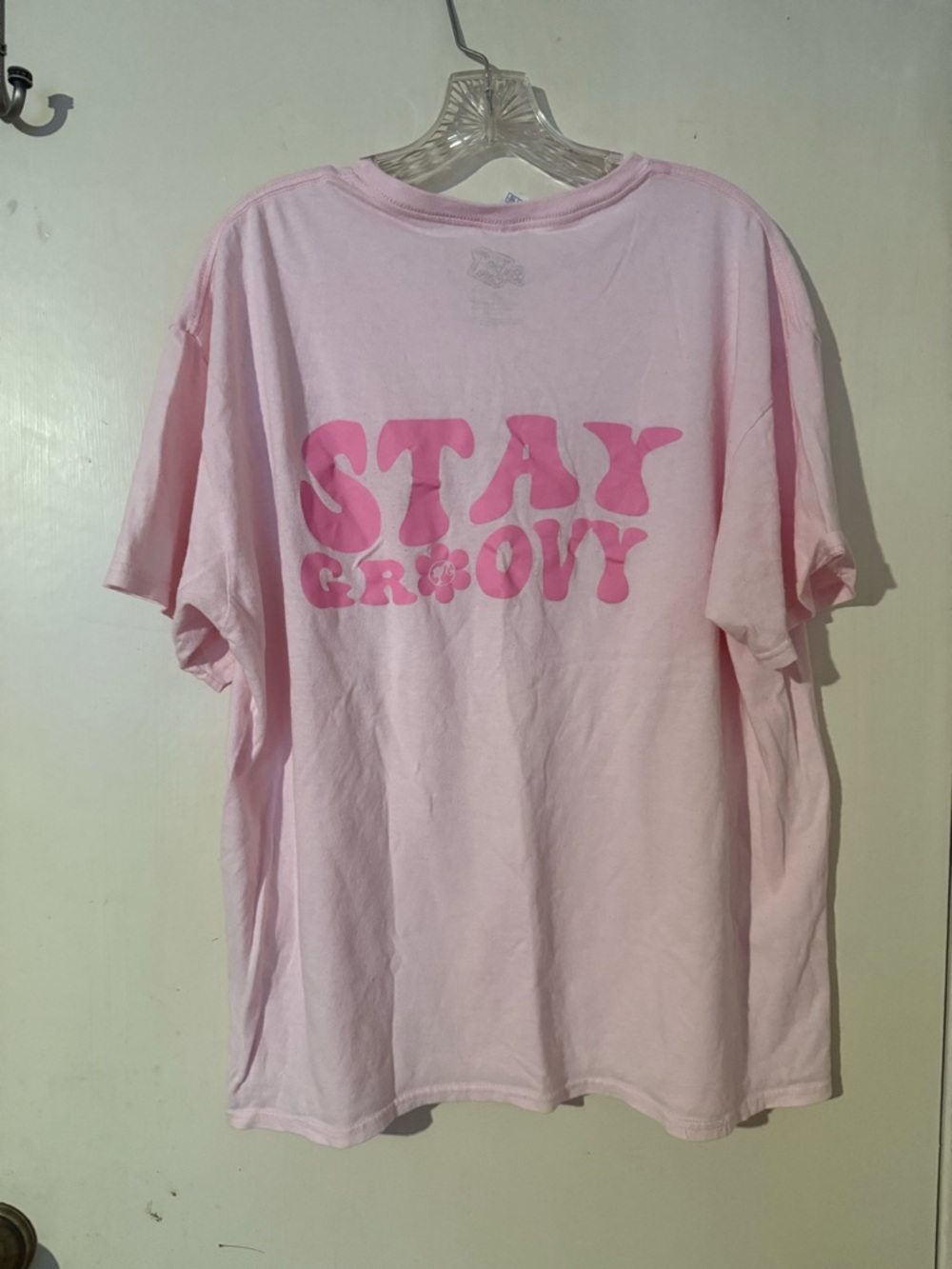 Delta Pink Barbie Café Graphic Short Sleeve Tee - Picture 3 of 3